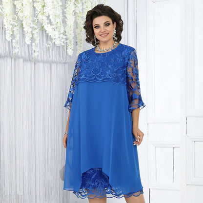 🌸【S-5XL】Női laza csipke csipke fél szoknya