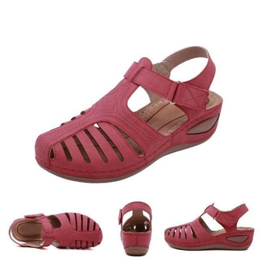 👡✨ Prémium Könnyű Bőr Szandál: Ortopédikus Talp, Légies Kényelem és Stílusos Dizájn! 🌸