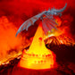 🔥3D nyomtatott dinamikus egyensúlyú sárkány LED éjszakai lámpa🐲