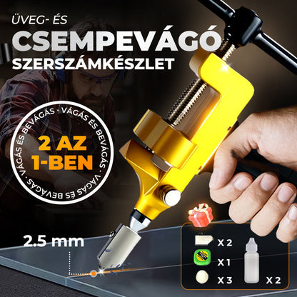Csempe üvegvágás