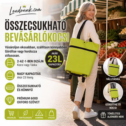 🛍️✨ Nagy űrtartalmú bevásárlószatyor