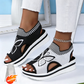 👡🏖️ Női Vastag Talpú Strandpapucs: Kifogástalan Kényelem és Nyitott Orrú Dizájn! 🛍️
