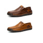 👞 Elegáns Természetes Bőr Férfi Cipő: Kényelmes Mindennapi Viselet – Raktáron! ✨
