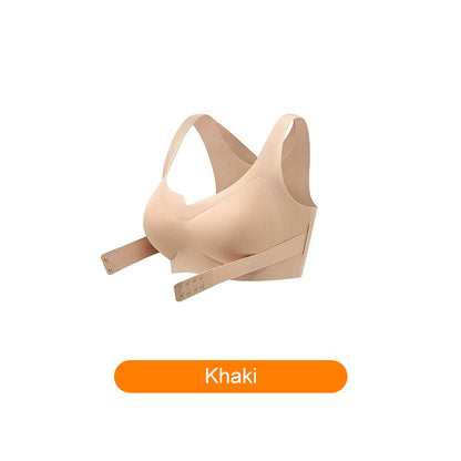 👙Női Cozy Seamless Push Up melltartó elülső rögzítéssel