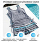 🏖️🌊 Női mintás kétrészes tankini fürdőruha – Előnyös fedés és kényelmes nyári viselet 👙✨