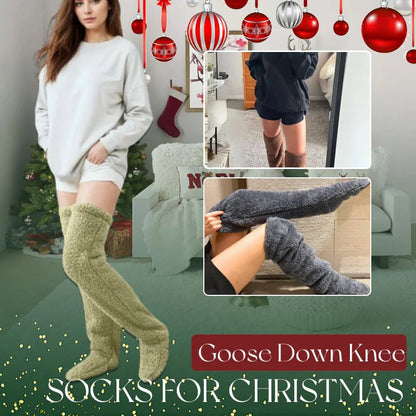 🎄 Korai karácsonyi leárazás 🎁 Plüssmeleg hosszú zoknik ❄️