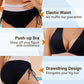 👙 S-4XL Magas Derekú Hasformáló Színblokk Bikini Szettek – Kifogástalan Sziluett