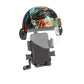 Motorcycle Phone Mount with Mini Helmet Sun Visor Shield