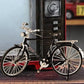💥Népszerű termék🚴 1:10 méretarányú miniatűr DIY vintage kerékpár modell dísz