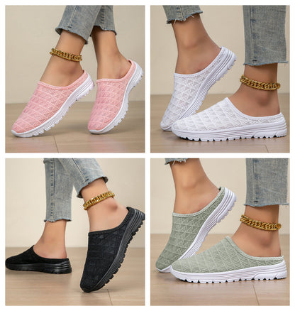 Uniszex könnyű, légáteresztő hálós mokaszin 🧦✨