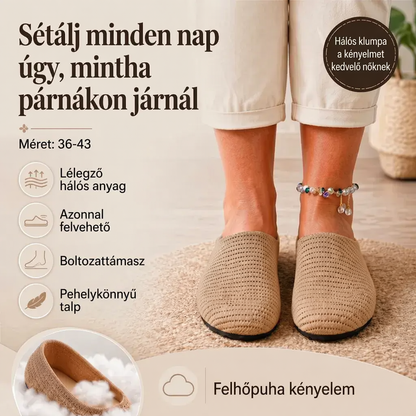 👡 2026-os új modell: női, légáteresztő, könnyű papucs