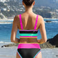 🏖️ Tavaszi újdonság: Színpompás Bikini – Színblokkos és Patchwork
