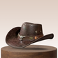 🤠 Lélegző napellenző cowboykalap – UV-védelem, könnyű, nyári – Utánvét ✨