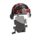 Motorcycle Phone Mount with Mini Helmet Sun Visor Shield