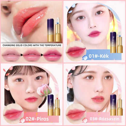 💄Színváltó hidratáló rúzs - A pH-érték és a hőmérséklet változásai szerint