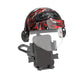 Motorcycle Phone Mount with Mini Helmet Sun Visor Shield