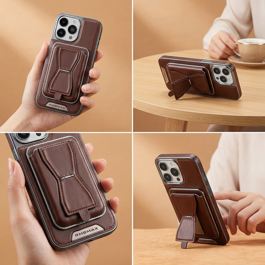 📱✨ Prémium Bőr iPhone Védőtáska
