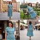【S-4XL】🏖️Nyári mintás sifon ruha