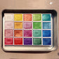 Gyöngyházfényű szilárd vízfesték maszatos festék pigment