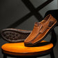 👞 Elegáns Természetes Bőr Férfi Cipő: Kényelmes Mindennapi Viselet – Raktáron! ✨