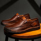 👞 Elegáns Természetes Bőr Férfi Cipő: Kényelmes Mindennapi Viselet – Raktáron! ✨