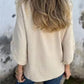 2025 Női alkalmi kerek nyakú Jacquard Top