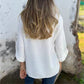 2025 Női alkalmi kerek nyakú Jacquard Top