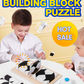🎴 KREATÍV FEKETE-FEHÉR BLOKK PUZZLE KÉSZLET GYEREKEKNEK