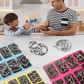 🧠 IQ Toys oktatási intellektuális játékok, fém fejtörők Brain teaser