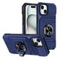 Kártyatartó Heavy Duty Védő tok Ring mágneses Kickstand telefon Cover