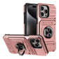 Kártyatartó Heavy Duty Védő tok Ring mágneses Kickstand telefon Cover