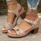 【EU 36-43】👡Nyári női Chunky Magassarkú szandálok