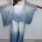 Mesh Mix Dip Dye Loose Flowy felső és nadrág szett🌺