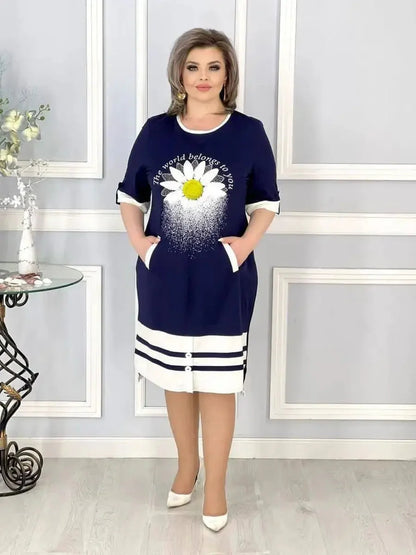 👗Új divatos ruha új virágokkal