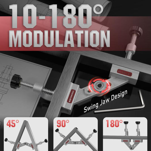 🔥Rozsdamentes acél hegesztési segédtartó állítható szöggel🛠️