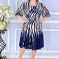 【M-4XL】💃Sima ruha zebramintával