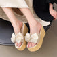 Női Bowknot platform szandál
