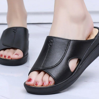 ✨2025 Puha bőr szandál (sarok 3-5 cm)