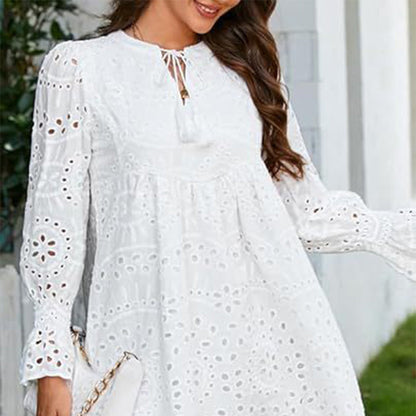 【S-2XL】💞 Kivágott ujjú ruha