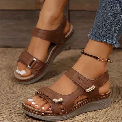 👡Női divatos kivágott platform ékszandálok