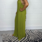 【S-4XL】💃Női Halter Loose Jumpsuit