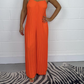 【S-4XL】💃Női Halter Loose Jumpsuit