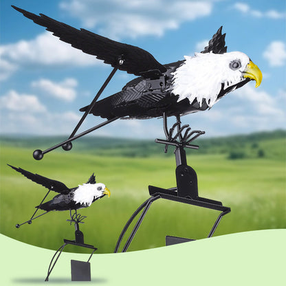🦅Szélhajtású sas alakú madárriasztó