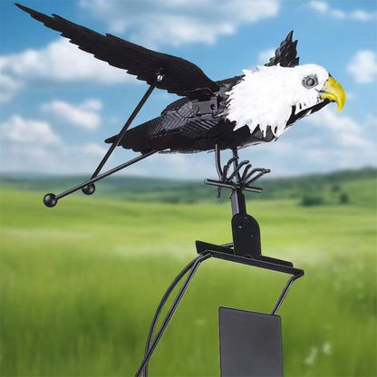 🦅Szélhajtású sas alakú madárriasztó