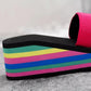 🌈Női alkalmi flip flop szivárványos talppal