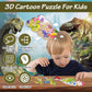 🧩 Fejleszd a Képzelőerőt: 3D Rajzfilm Puzzle Készlet – 25 Darabos Kreatív Csomag! 🦗