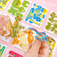 🧩 Fejleszd a Képzelőerőt: 3D Rajzfilm Puzzle Készlet – 25 Darabos Kreatív Csomag! 🦗