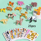 🧩 Fejleszd a Képzelőerőt: 3D Rajzfilm Puzzle Készlet – 25 Darabos Kreatív Csomag! 🦗