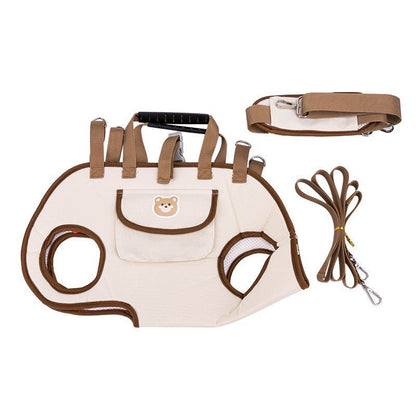 ✨🐶 Hordozható légáteresztő kisállat hordozó táska és hátizsák 2 az 1-ben 🦮