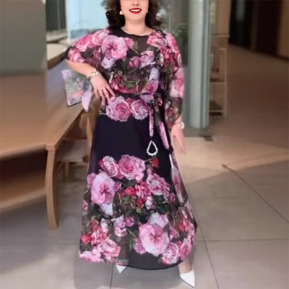 Könnyű és sokoldalú nyomtatott ruha